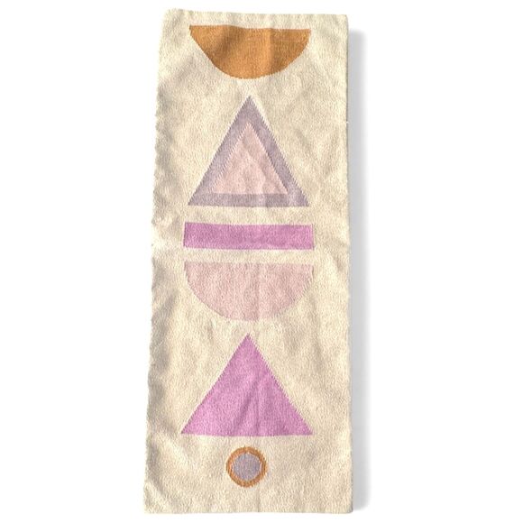 Leah Singh Dana XL Lumbar Pastel Pillow Cover Extra Large Cotton Geometric
